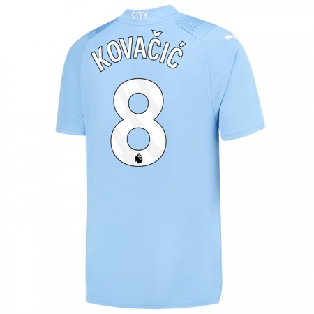 Manchester City Kovacic 8 Domácí 2023-24 - Fotbalové Dresy (S/S)